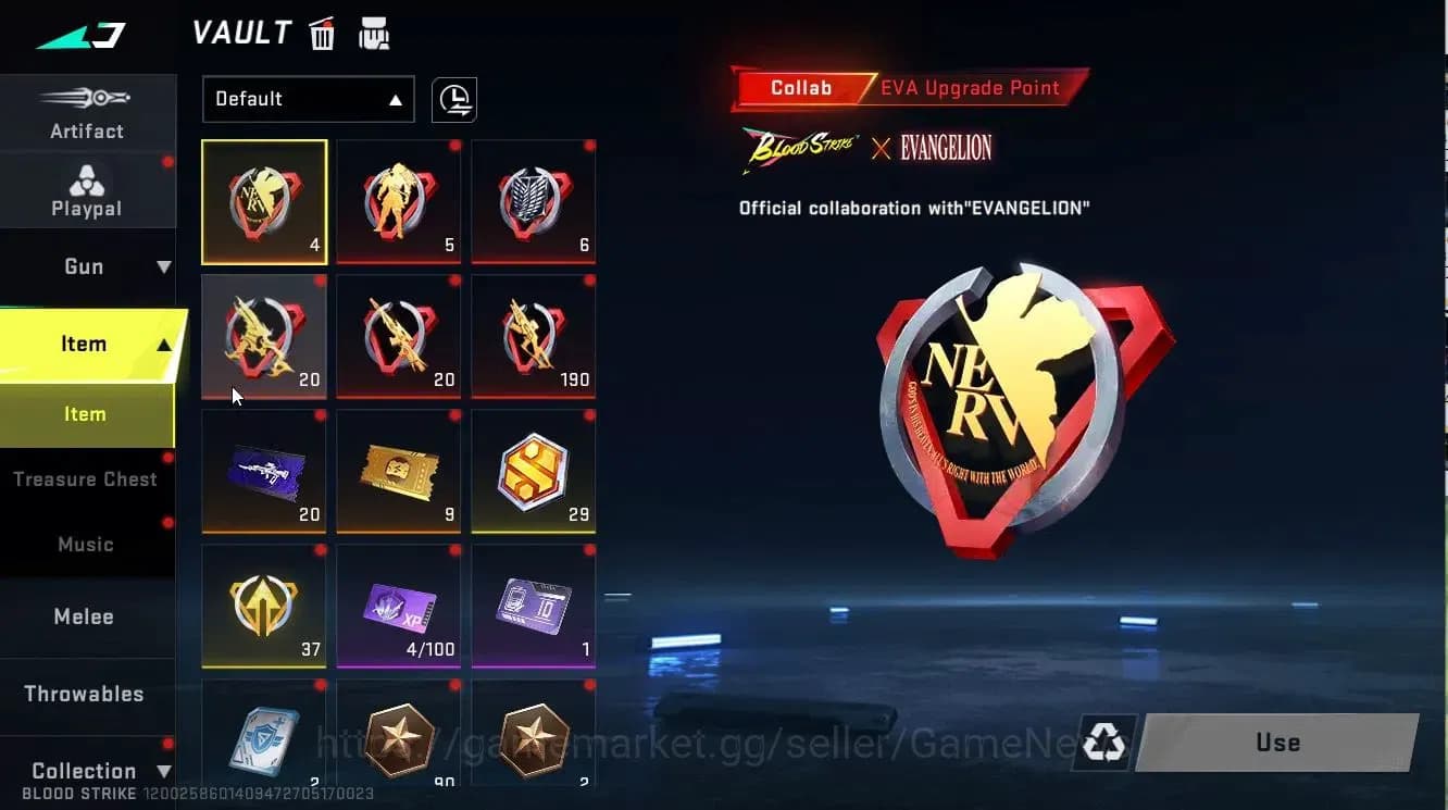 Blood Strike Accounts ASIA|3 ETERNAL[M700 Lv6-MAX, P90 Lv4, AUG Lv4|+6 U image 15