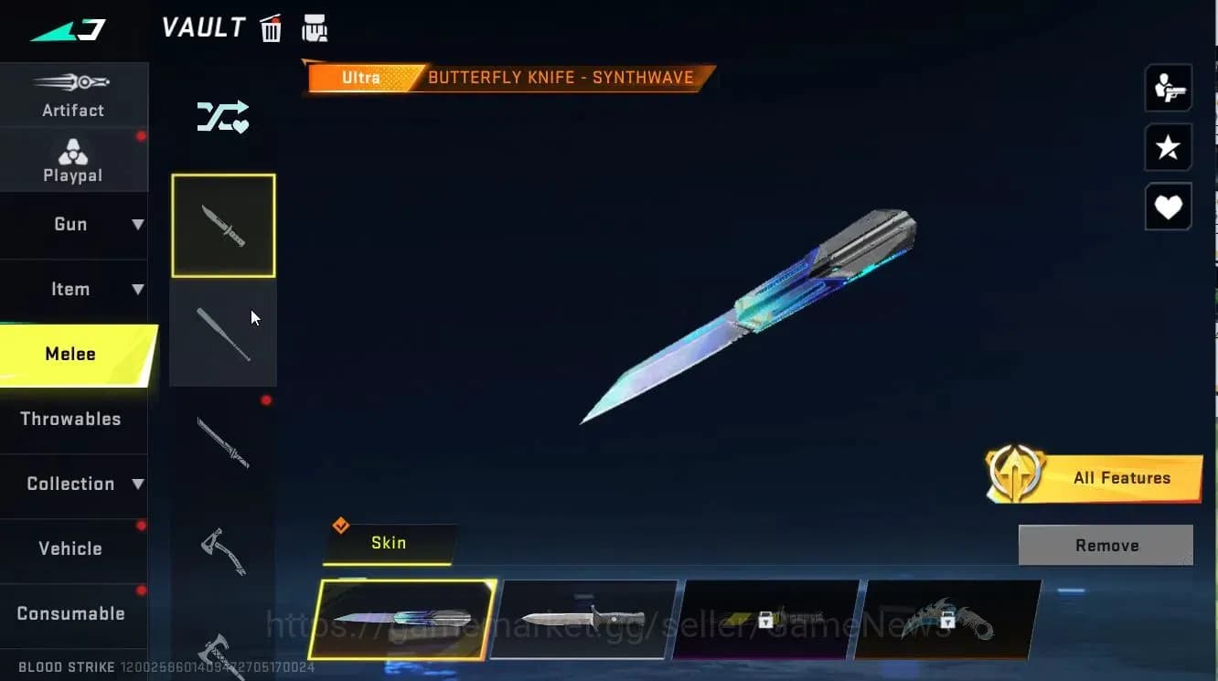 Blood Strike Accounts ASIA|3 ETERNAL[M700 Lv6-MAX, P90 Lv4, AUG Lv4|+6 U image 17