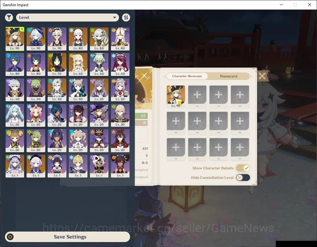 Genshin Impact Accounts ASIA|AR 55|5 Limit+3(*5Wep)|Neuvillete,Nahida,Navi image 1