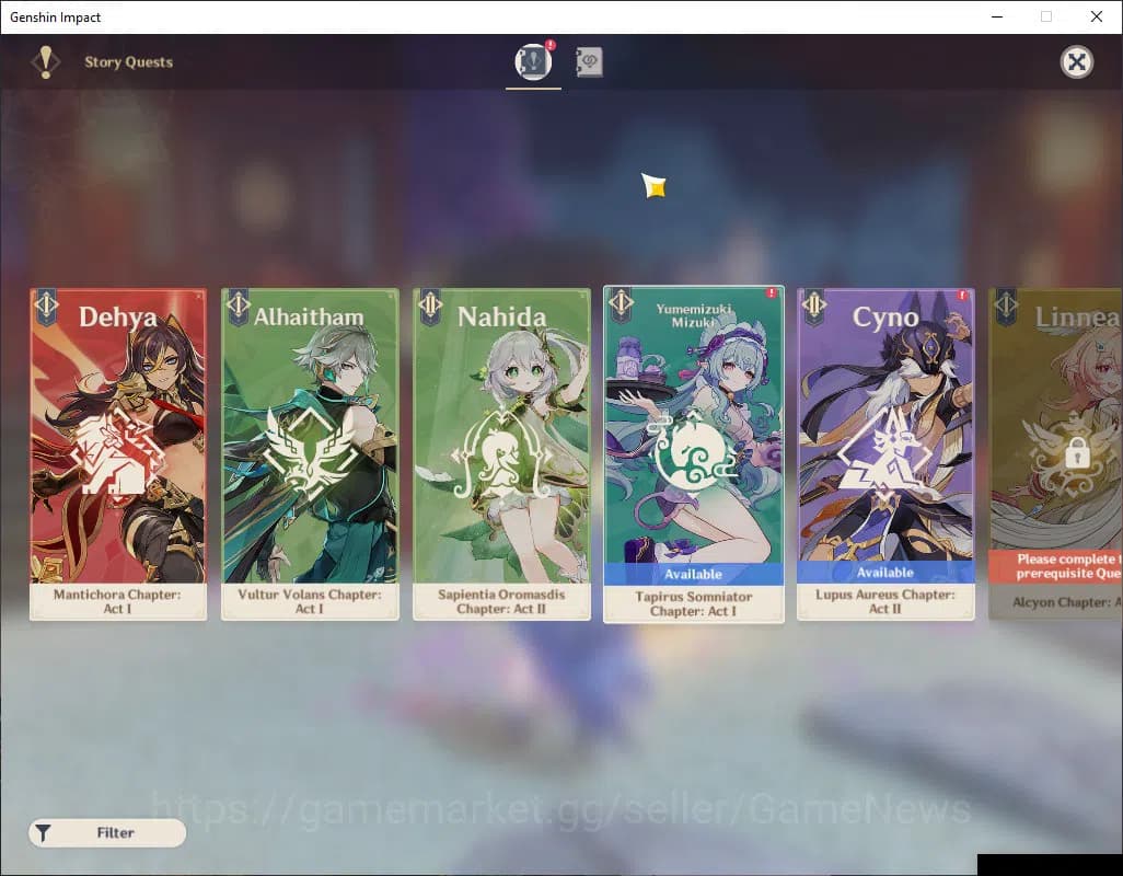 Genshin Impact Accounts ASIA|AR 55|5 Limit+3(*5Wep)|Neuvillete,Nahida,Navi image 12
