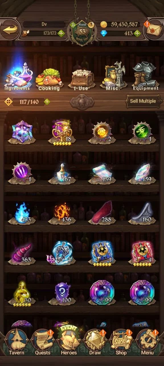 The Seven Deadly Sins: Grand Cross Accounts ASIA | 732K CC | 1 LR Elizabeth | 3 UR, ODK, Salos image 10