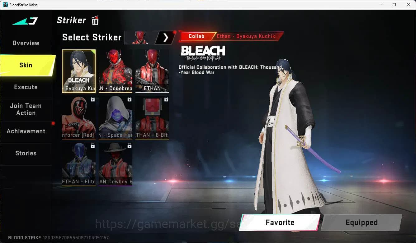 Blood Strike Accounts ASIA|BLEACH Ethan, plypall bleach, bleach MP5, Ete image 2