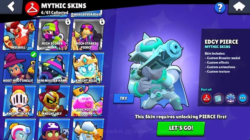 Brawl Stars Accounts Lvl 180 35K Trophy|95 Brawlers 24 Max Lvl|UL Kaze| image 14