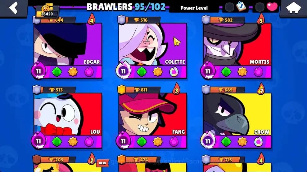 Brawl Stars Accounts Lvl 180 35K Trophy|95 Brawlers 24 Max Lvl|UL Kaze| image 6