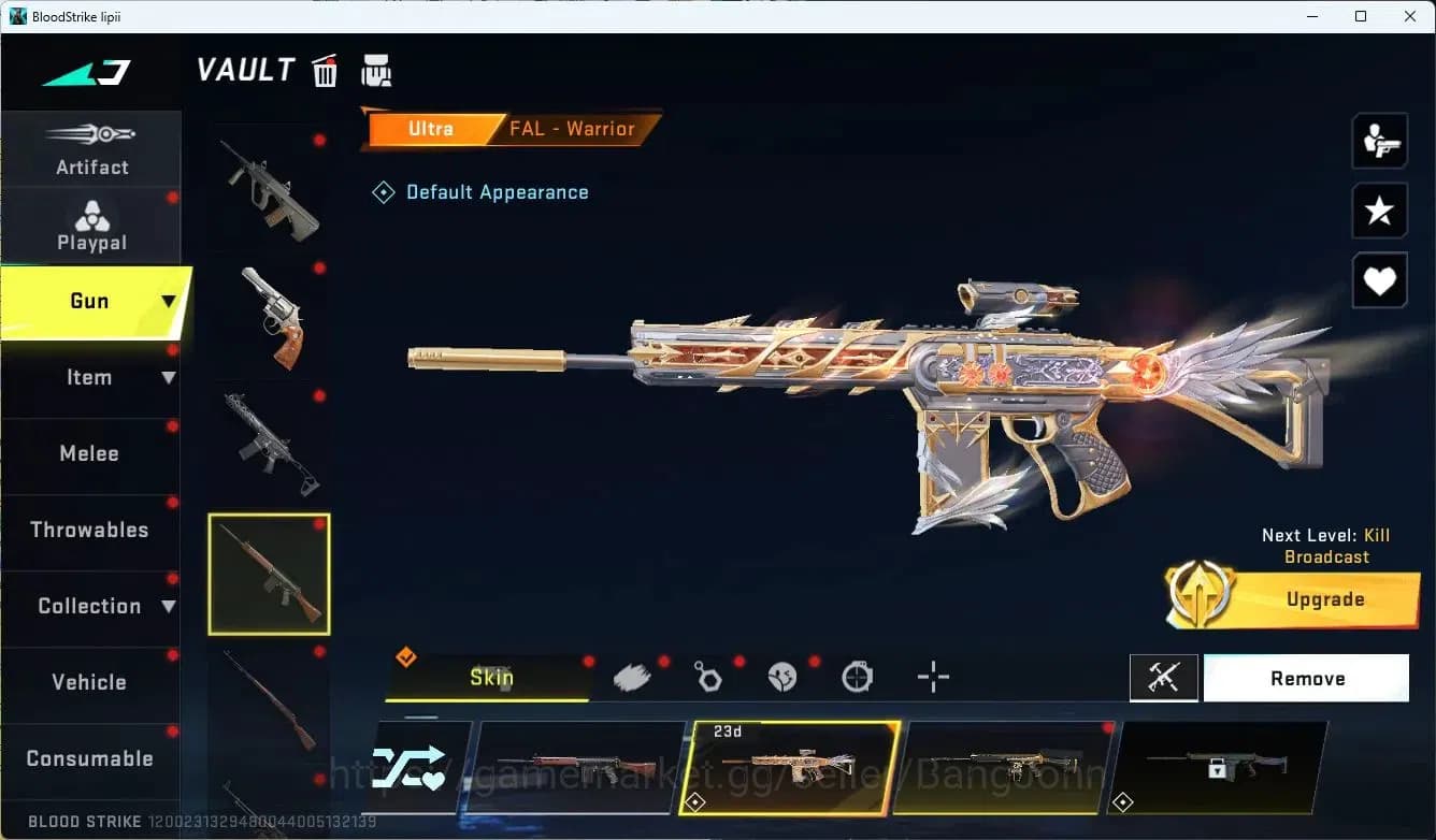 Blood Strike Accounts ASIA|ETHERNAL,KALA,SPEAR|LIMITED RPK|COLLAB,SCAR|U image 11