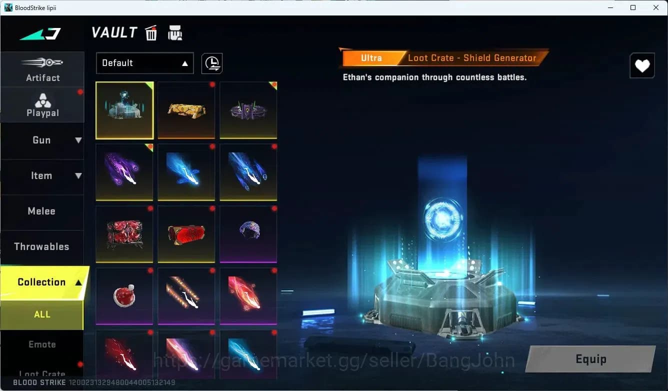 Blood Strike Accounts ASIA|ETHERNAL,KALA,SPEAR|LIMITED RPK|COLLAB,SCAR|U image 18