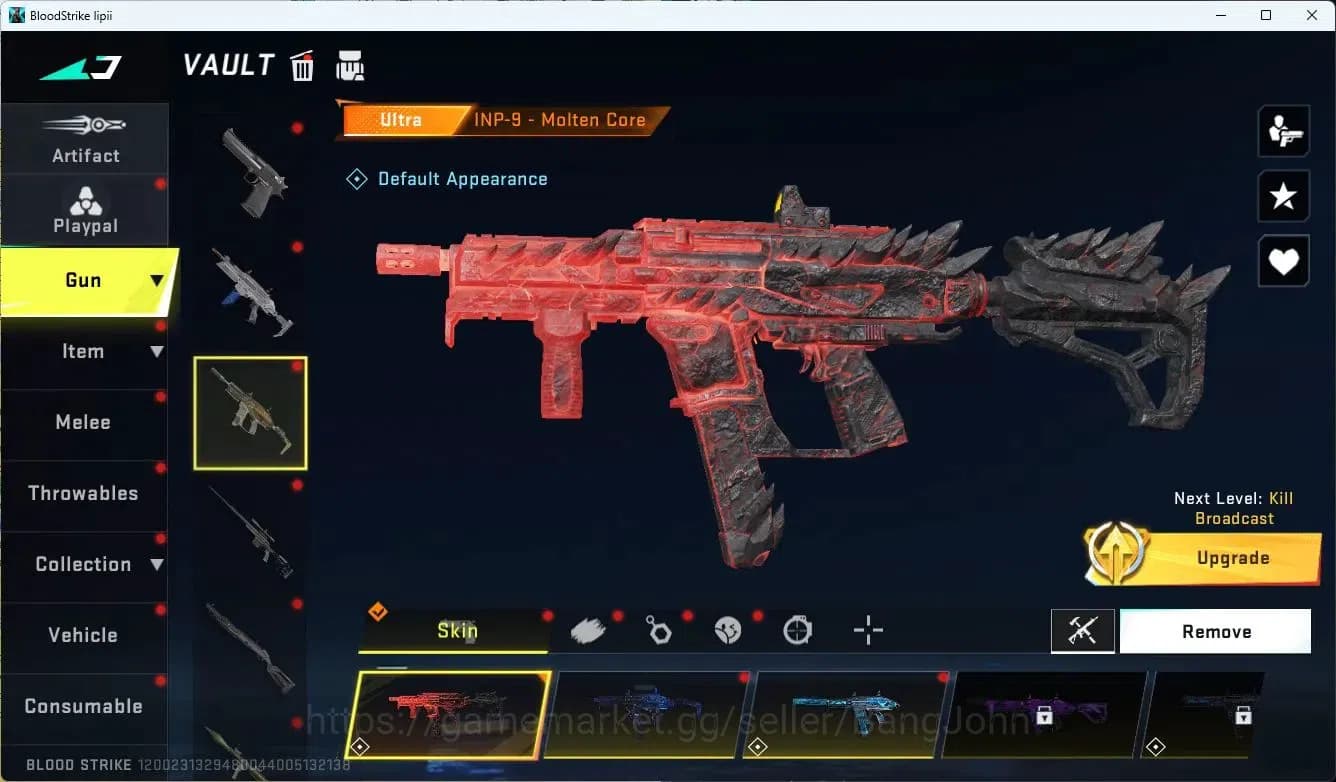 Blood Strike Accounts ASIA|ETHERNAL,KALA,SPEAR|LIMITED RPK|COLLAB,SCAR|U image 8