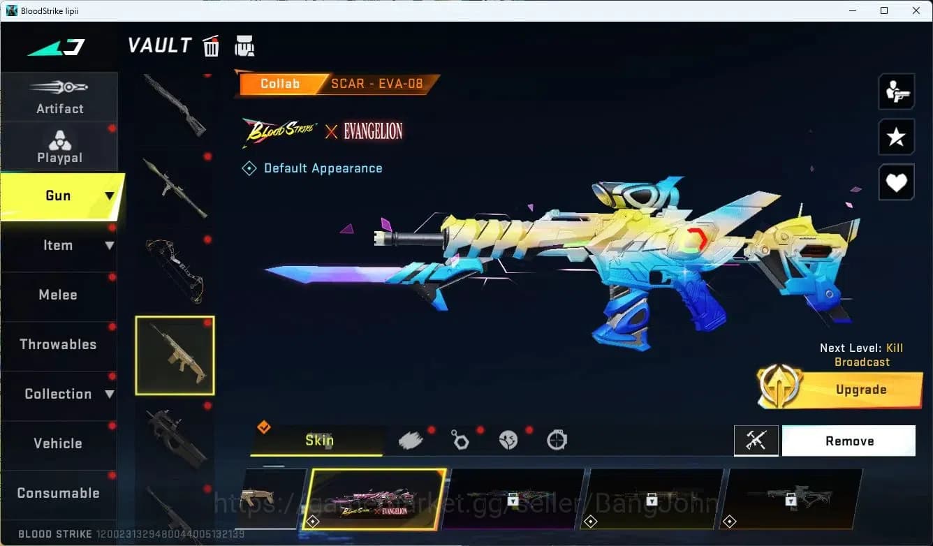 Blood Strike Accounts ASIA|ETHERNAL,KALA,SPEAR|LIMITED RPK|COLLAB,SCAR|U image 9