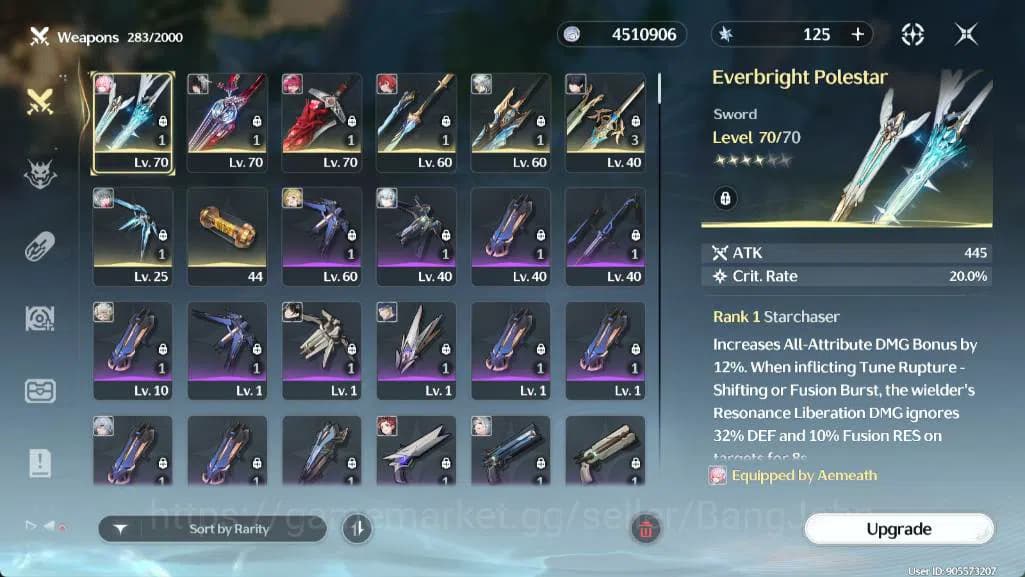 Wuthering Waves Accounts SEA|Union LVL 48|Rank 5|Chisa,Lupa,Verina,Phrolova image 10