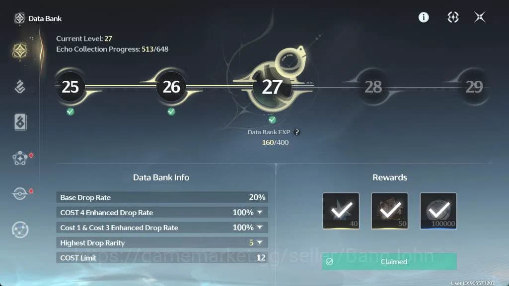 Wuthering Waves Accounts SEA|Union LVL 48|Rank 5|Chisa,Lupa,Verina,Phrolova image 13