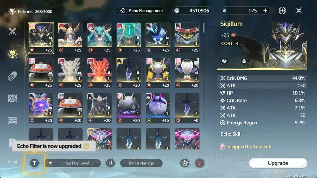 Wuthering Waves Accounts SEA|Union LVL 48|Rank 5|Chisa,Lupa,Verina,Phrolova image 9