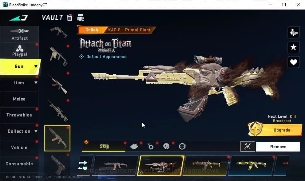 Blood Strike Accounts ASIA|Melee ULTRA Scythe-HARVESTER|17 ULTRA[ZERO,M4 image 14