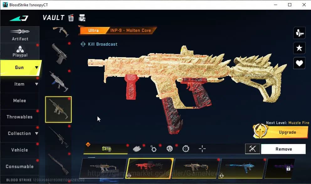 Blood Strike Accounts ASIA|Melee ULTRA Scythe-HARVESTER|17 ULTRA[ZERO,M4 image 20