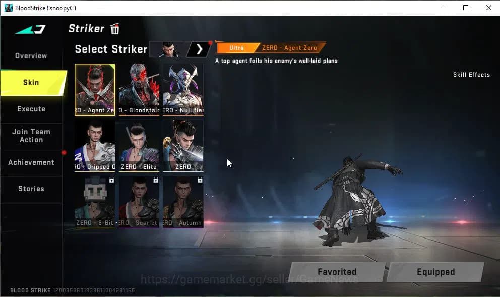 Blood Strike Accounts ASIA|Melee ULTRA Scythe-HARVESTER|17 ULTRA[ZERO,M4 image 3