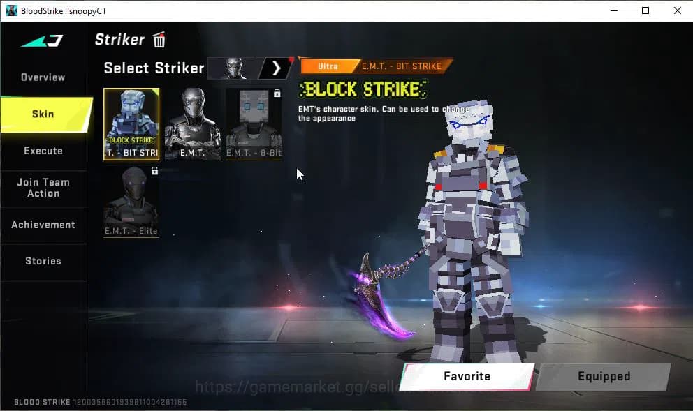 Blood Strike Accounts ASIA|Melee ULTRA Scythe-HARVESTER|17 ULTRA[ZERO,M4 image 6