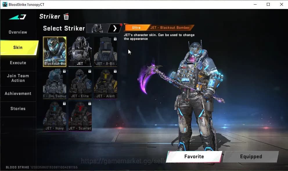 Blood Strike Accounts ASIA|Melee ULTRA Scythe-HARVESTER|17 ULTRA[ZERO,M4 image 7