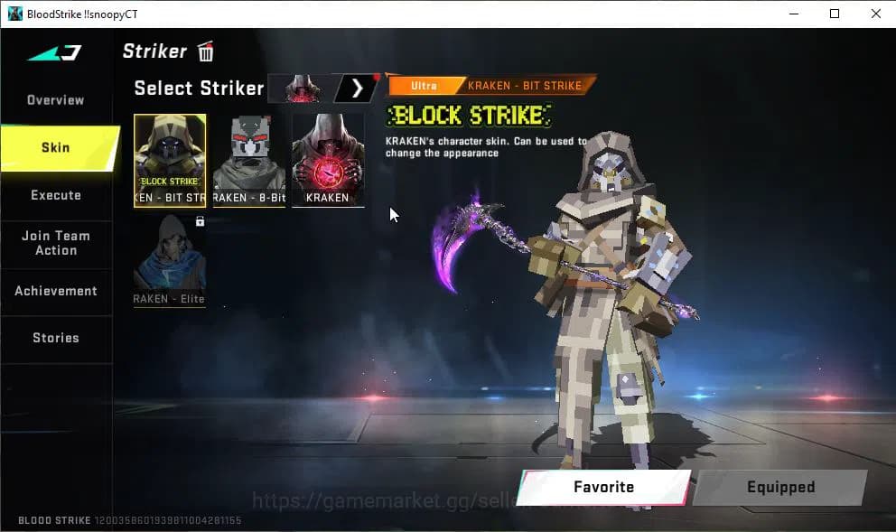 Blood Strike Accounts ASIA|Melee ULTRA Scythe-HARVESTER|17 ULTRA[ZERO,M4 image 8