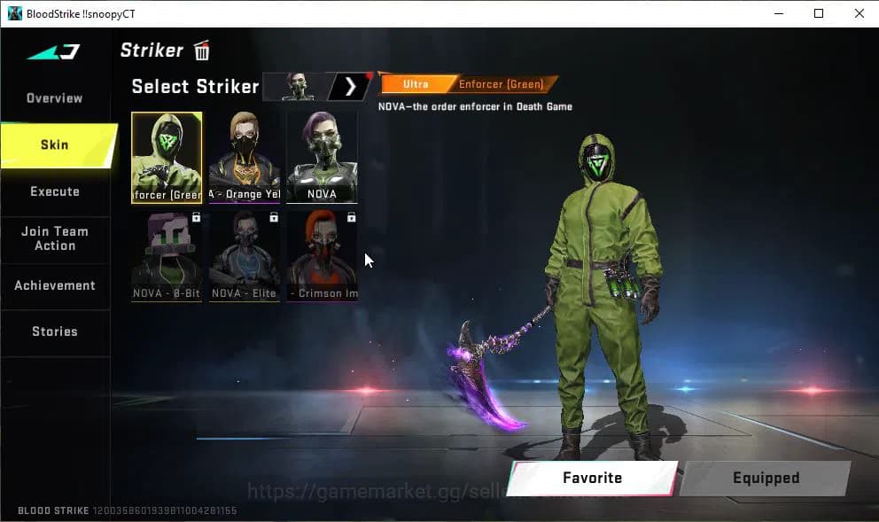 Blood Strike Accounts ASIA|Melee ULTRA Scythe-HARVESTER|17 ULTRA[ZERO,M4 image 9