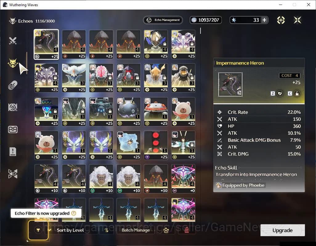 Wuthering Waves Accounts SEA | UL 48 | 3 Limited | (Zani, Phoebe)R1+Sign, L image 15