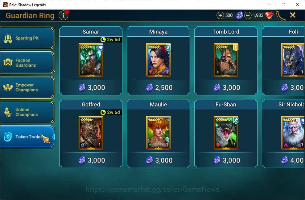 Raid: Shadow Legends Accounts Lv22 362K Power|1 Mythical (Gizmak)|18 Legendary(N image 12