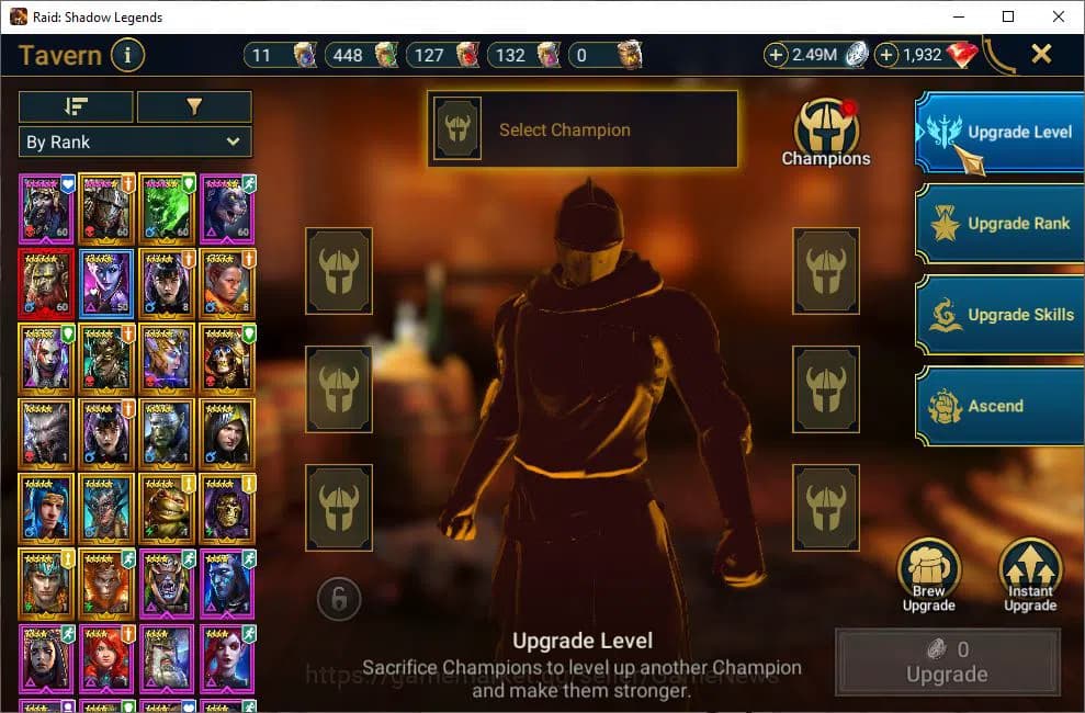 Raid: Shadow Legends Accounts Lv22 362K Power|1 Mythical (Gizmak)|18 Legendary(N image 13