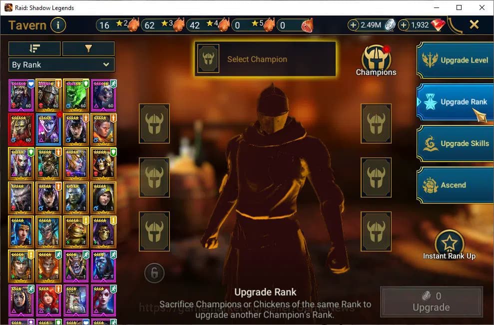 Raid: Shadow Legends Accounts Lv22 362K Power|1 Mythical (Gizmak)|18 Legendary(N image 14
