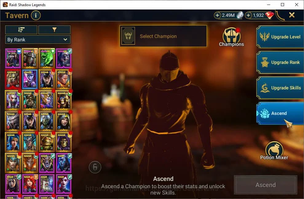 Raid: Shadow Legends Accounts Lv22 362K Power|1 Mythical (Gizmak)|18 Legendary(N image 16