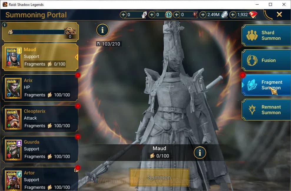 Raid: Shadow Legends Accounts Lv22 362K Power|1 Mythical (Gizmak)|18 Legendary(N image 19