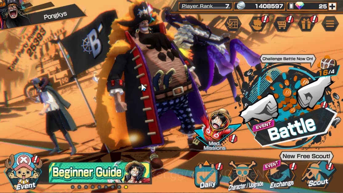 One Piece Bounty Rush Accounts Global|4EX|BP Kuzan,T5Elder Saturn,Gear5 Luffy,T4E image 1