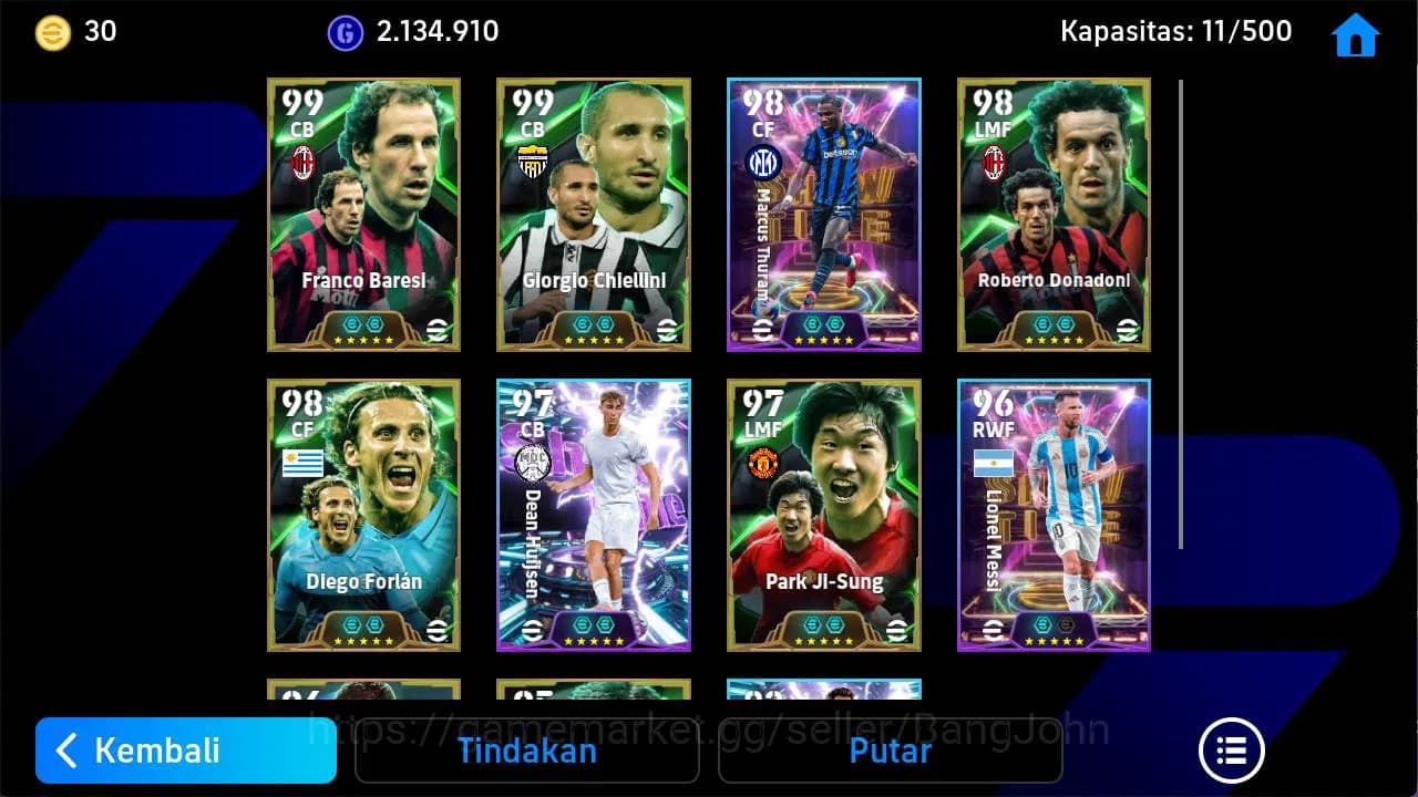 eFootball Accounts power 3092, Chiellini epic, thuram show, donadoni image 4