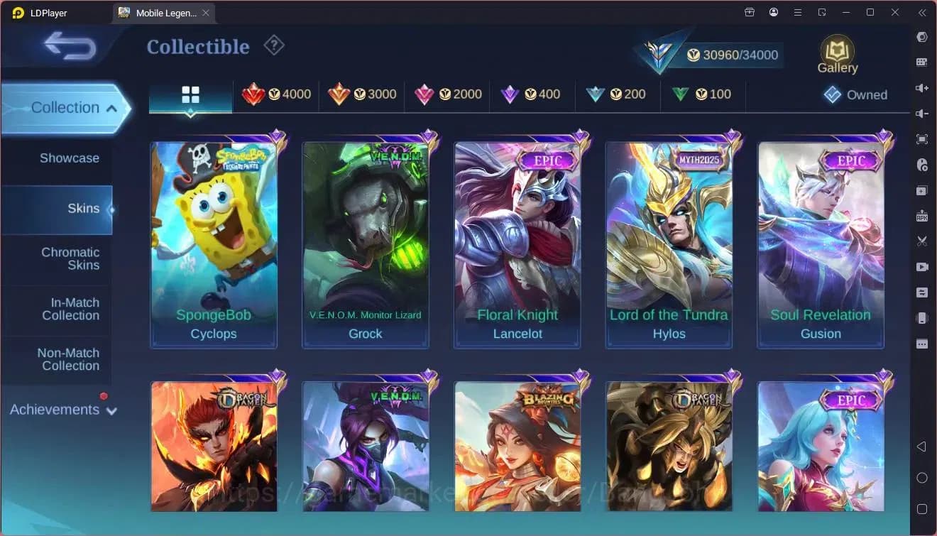 Mobile Legends: Bang Bang Accounts Global|Hero 108|Skin 160|Expert|CC Natalia|Spongeb image 10