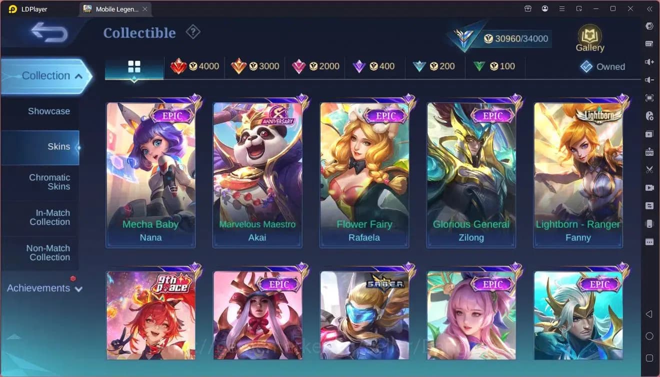Mobile Legends: Bang Bang Accounts Global|Hero 108|Skin 160|Expert|CC Natalia|Spongeb image 12