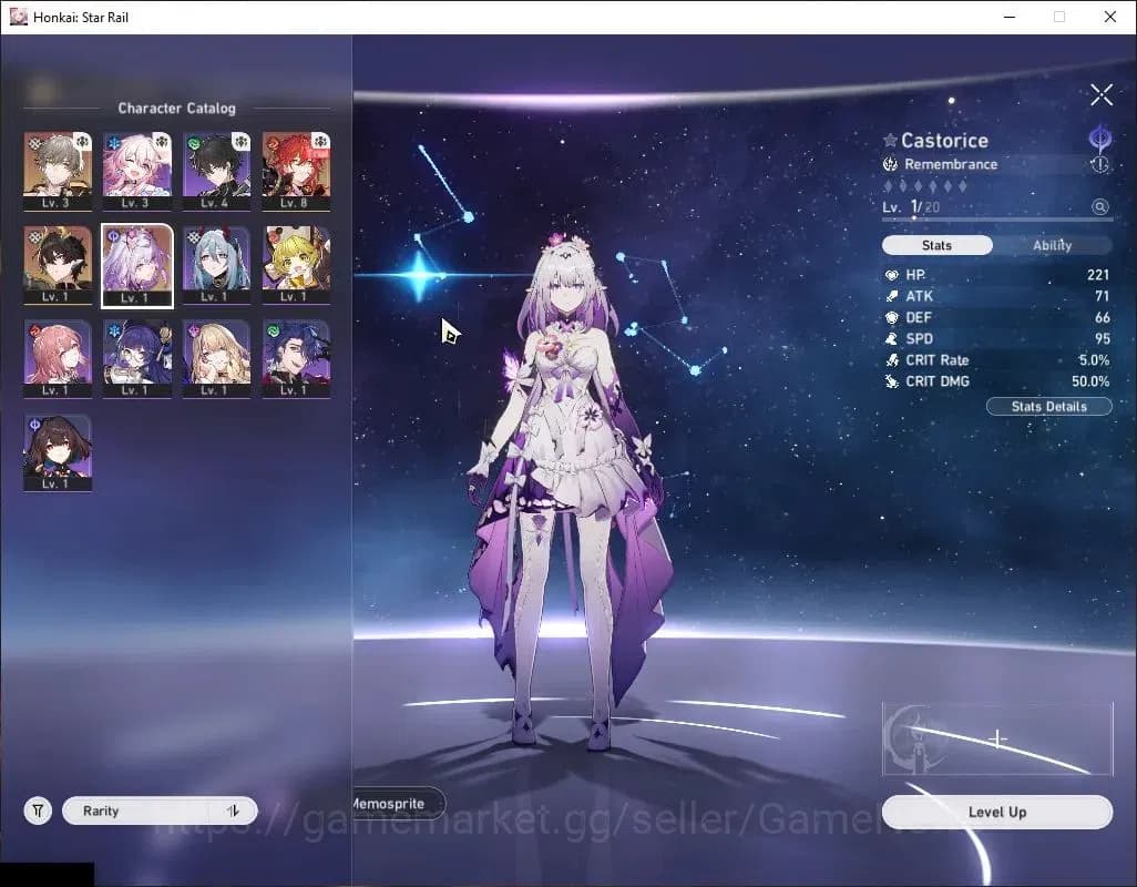Honkai Star Rail Accounts Asia|TL 3| 2 Golden Comp | 2 Limited | Castorice, image 4