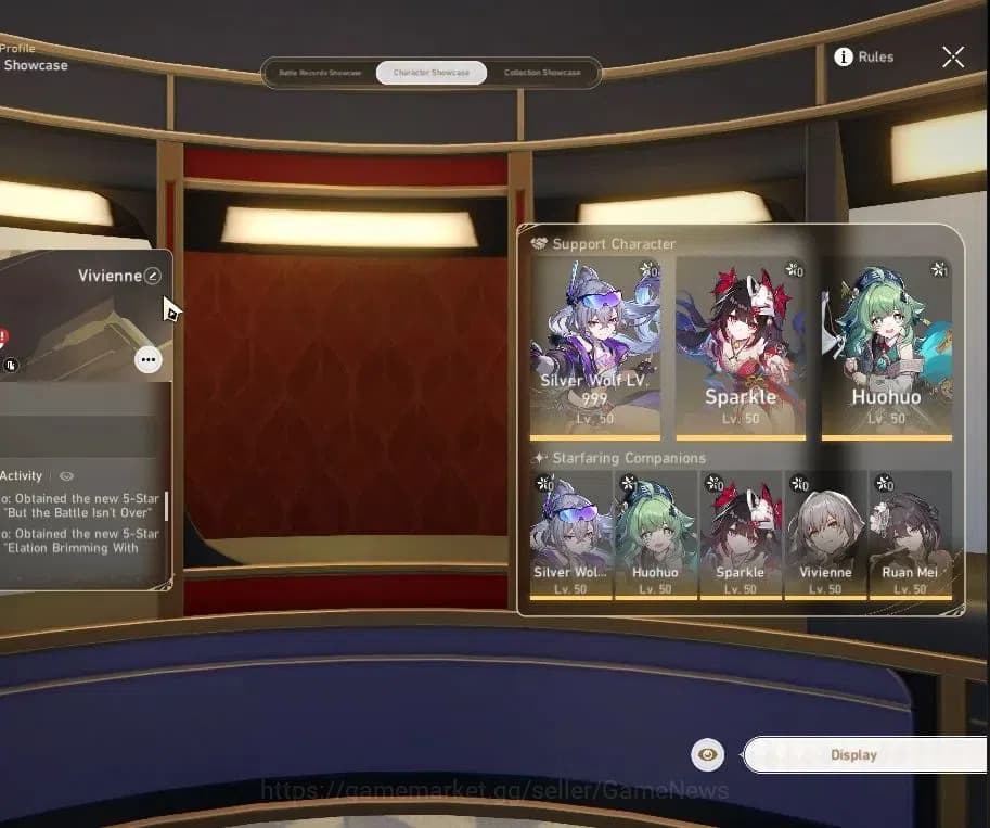Honkai Star Rail Accounts Asia|TL 35| 7 Limited |SW 999,The Dahlia,Huohuo E1 image 2