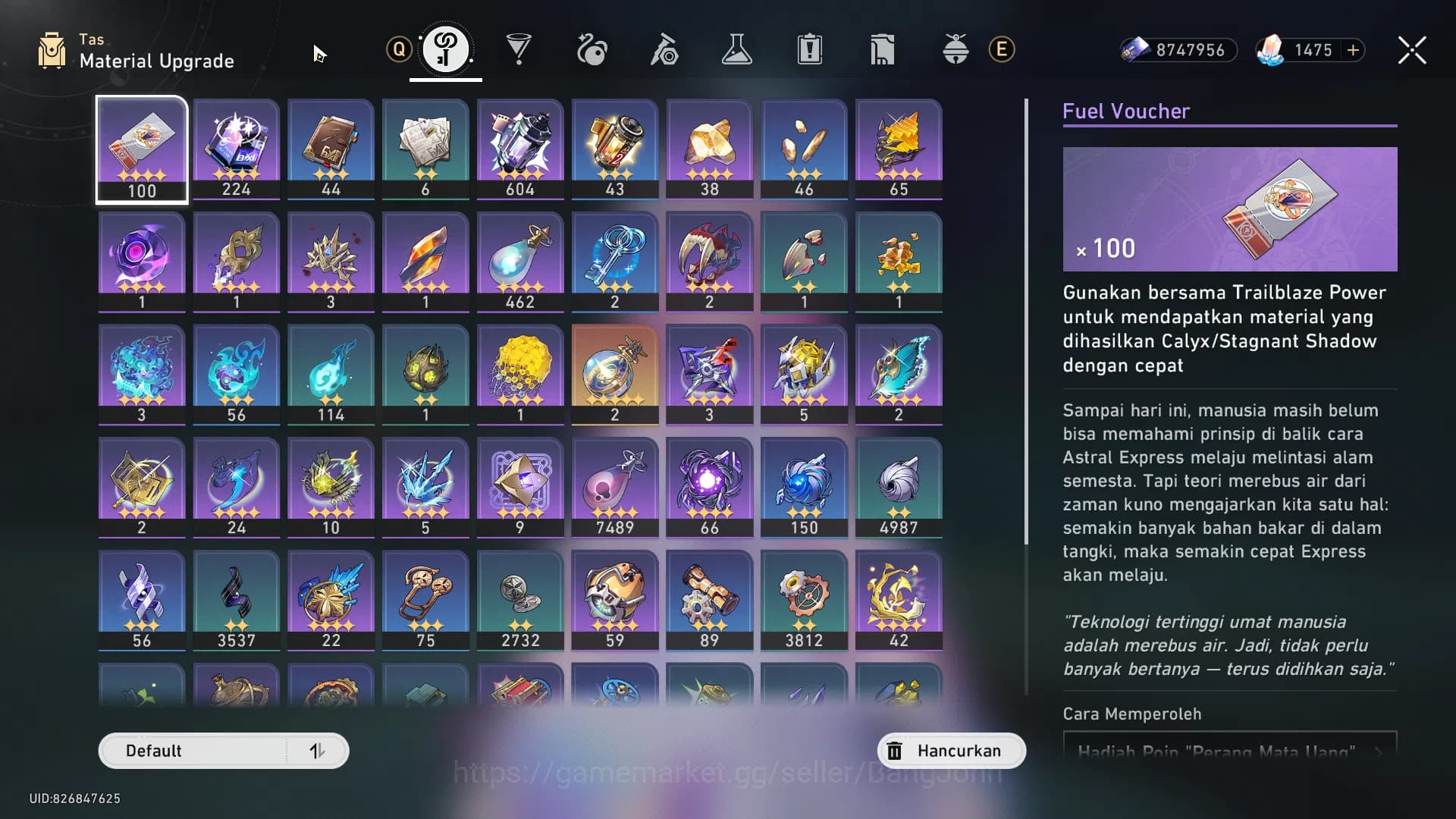 Honkai Star Rail Accounts ASIA | TL 70 | 15 Limit | MC Male | Cyrene Sign, S image 19