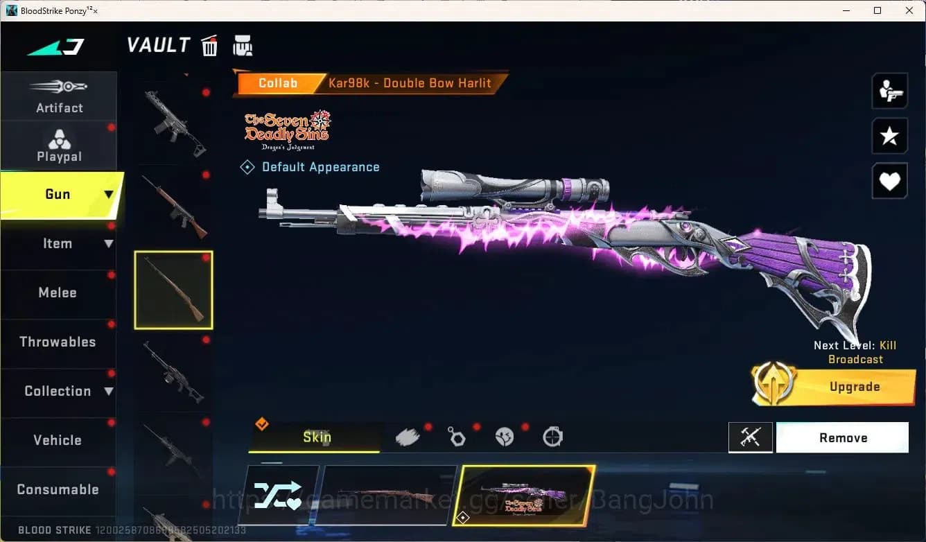 Blood Strike Accounts ASIA | Eternal Desert Eagle|2 7DS Collab Guns,1 TR image 10