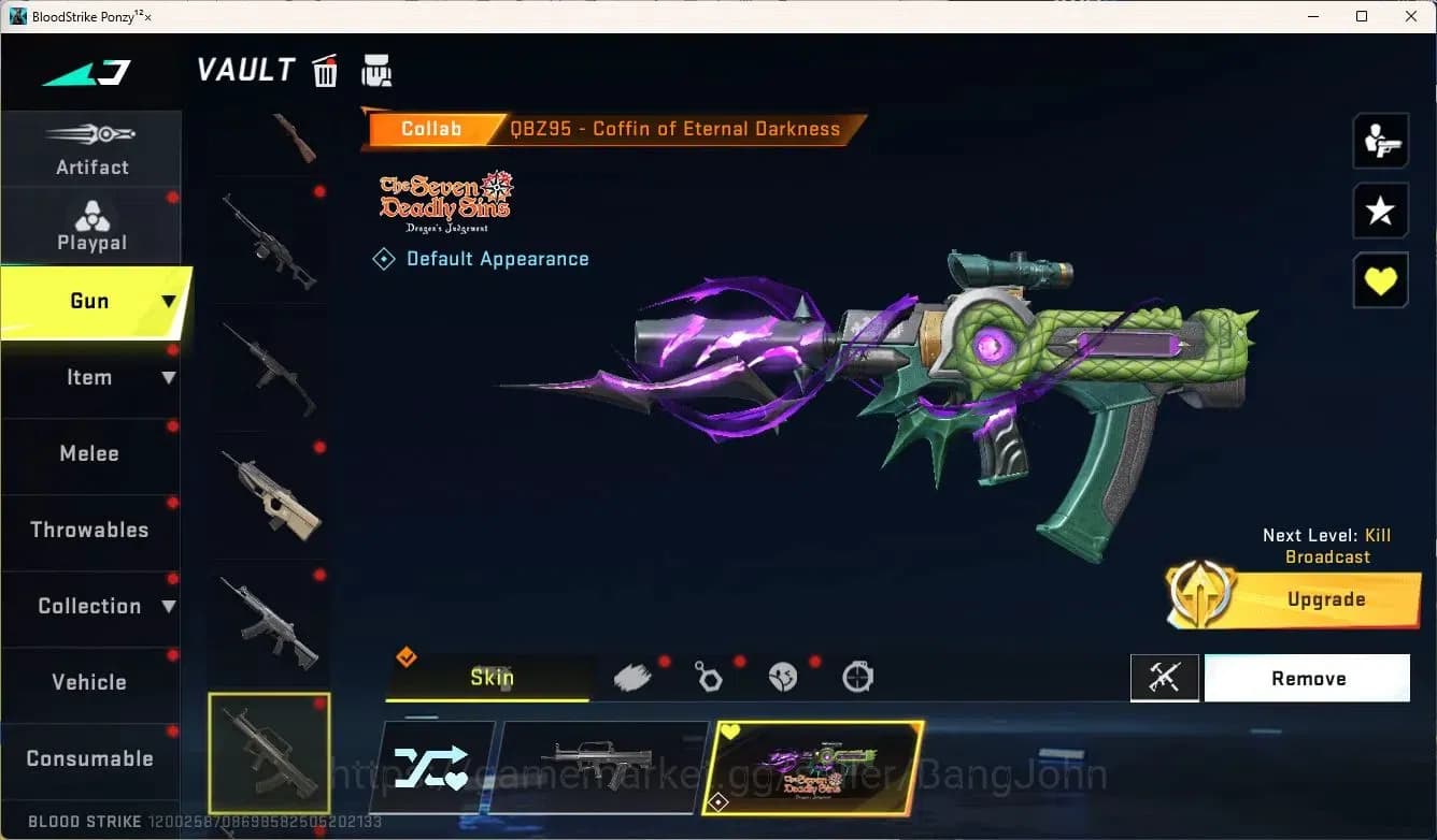 Blood Strike Accounts ASIA | Eternal Desert Eagle|2 7DS Collab Guns,1 TR image 12
