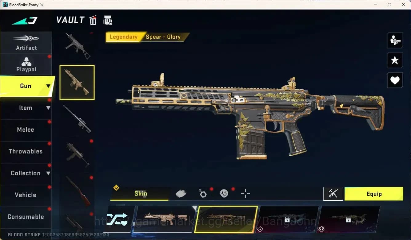 Blood Strike Accounts ASIA | Eternal Desert Eagle|2 7DS Collab Guns,1 TR image 13