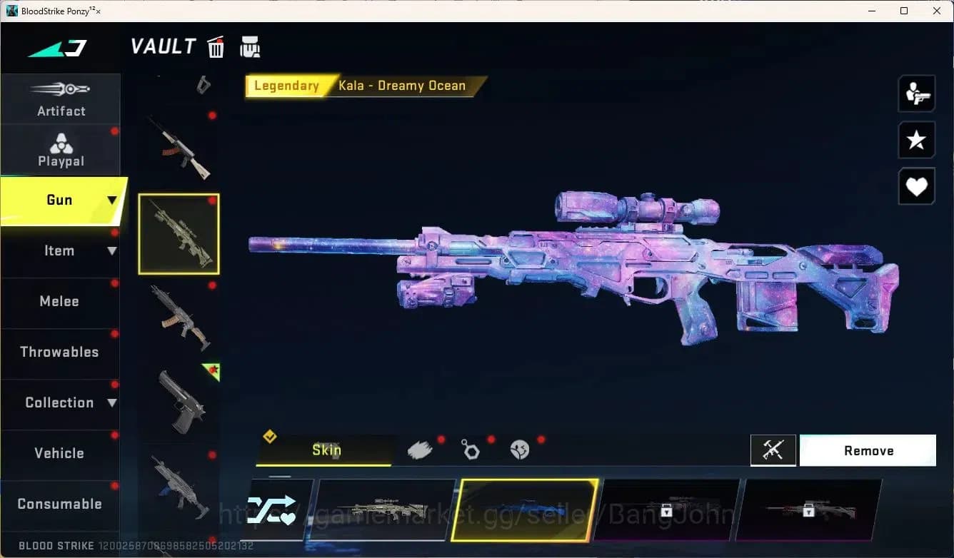 Blood Strike Accounts ASIA | Eternal Desert Eagle|2 7DS Collab Guns,1 TR image 5