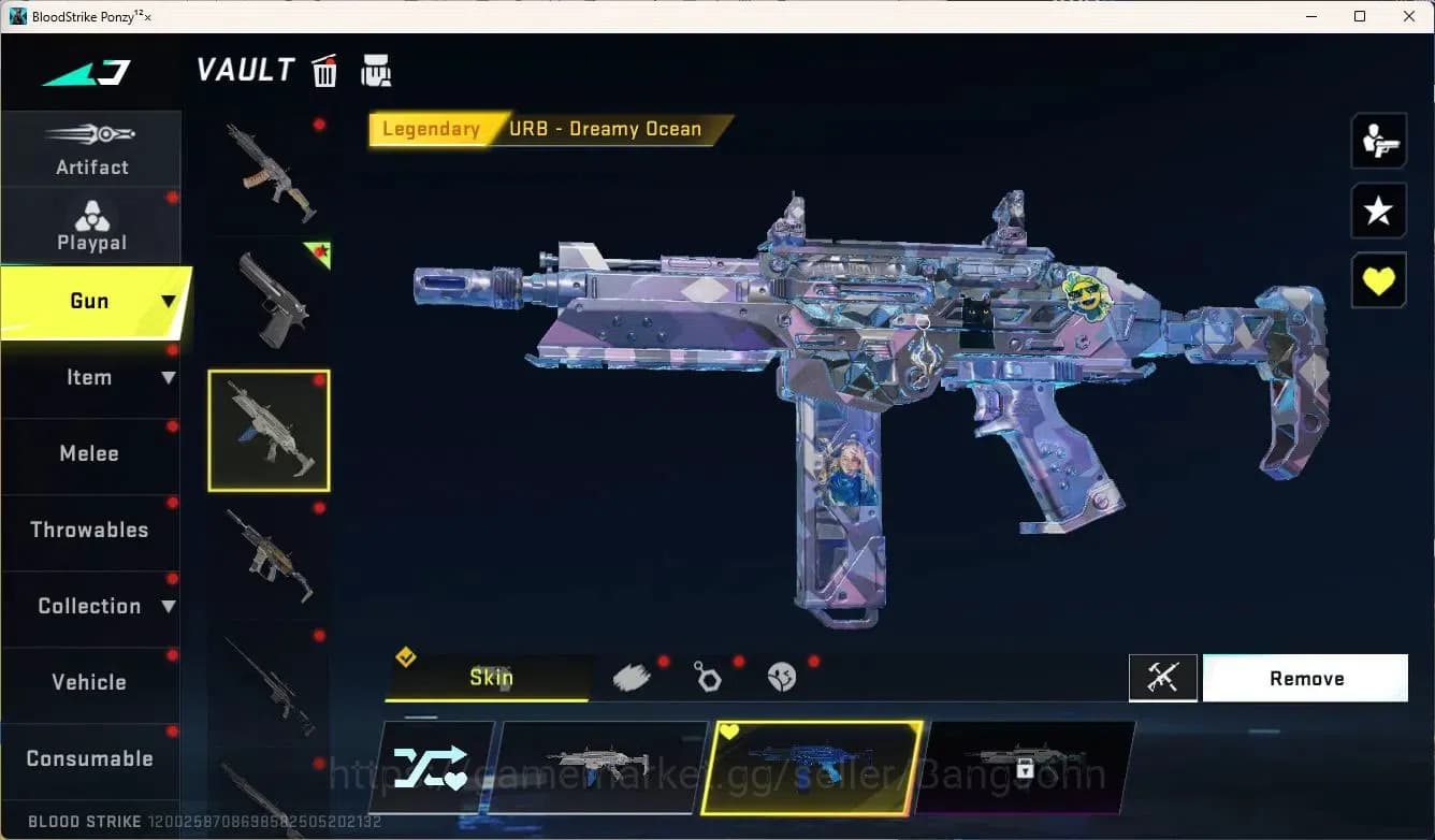 Blood Strike Accounts ASIA | Eternal Desert Eagle|2 7DS Collab Guns,1 TR image 7