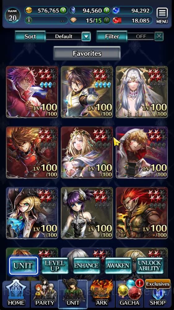 Last Cloudia Accounts GLOBAL | 94k Crystal | Collab Slime (Benimaru,Hina image 1