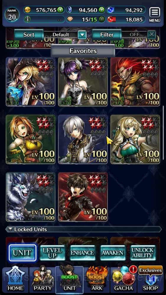 Last Cloudia Accounts GLOBAL | 94k Crystal | Collab Slime (Benimaru,Hina image 2