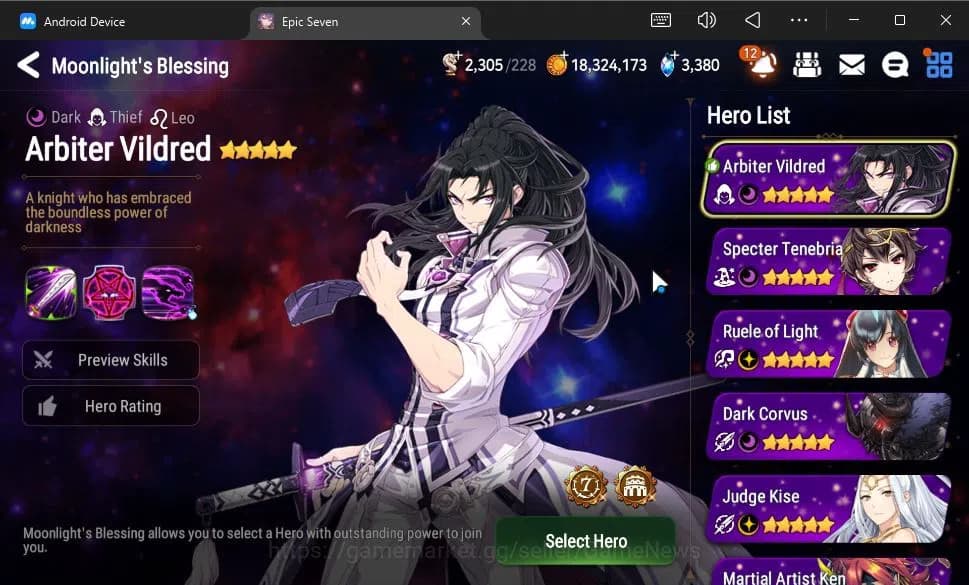 Epic Seven Accounts GLOBAL Unverif|New Era|4 ML(Salome,E Ilynav,BW Ise image 15