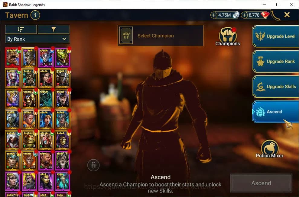 Raid: Shadow Legends Accounts Lv27 522K Power|1 Mythic(Androc)|19 Legendary(Wall image 10