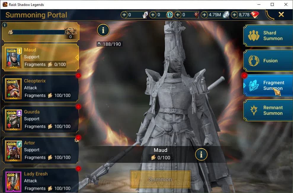 Raid: Shadow Legends Accounts Lv27 522K Power|1 Mythic(Androc)|19 Legendary(Wall image 7