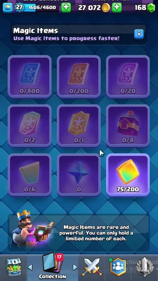Clash Royale Accounts Lv 27|KTL 10|Trophy 7003|Card 99|2 EVO,1 Hero,3 Ch image 13
