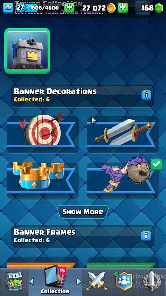 Clash Royale Accounts Lv 27|KTL 10|Trophy 7003|Card 99|2 EVO,1 Hero,3 Ch image 15