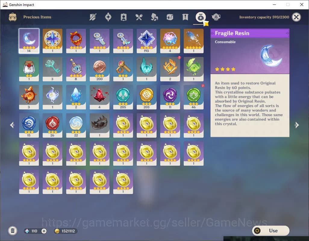 Genshin Impact Accounts Asia|AR 55|4 Limited +1(*5WEP)|Mavuika,Raiden,Duri image 10