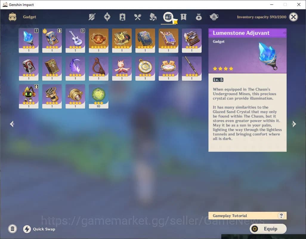 Genshin Impact Accounts Asia|AR 55|4 Limited +1(*5WEP)|Mavuika,Raiden,Duri image 9