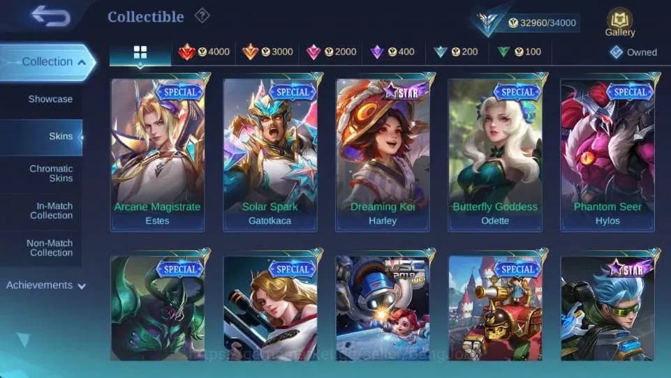 Mobile Legends: Bang Bang Accounts Global|Hero 115 Skin 162|Expert|LBox Irithel|M7 Gr image 15